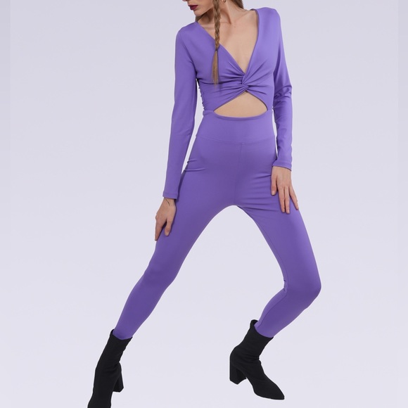 Minark Women's Jumpsuit/ playsuit Long Sleeve full length leggings - Picture 1 of 5